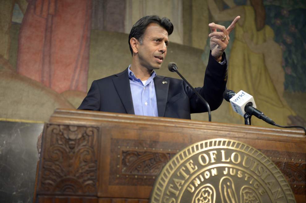 Bobby Jindal holds press conference to announce he's going to overboard with this Common Core thing.