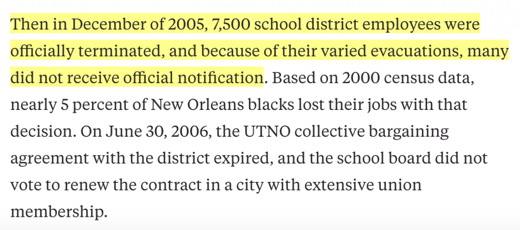 From “Why the Black Lives Matter movement has to take on charter schools” - Hechinger Report: August 10, 2016