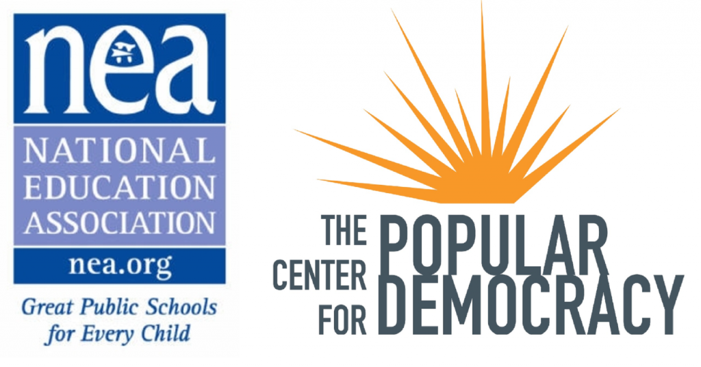 LAROS is part of broader campaign by the National Education Association and Center For Popular Democracy.